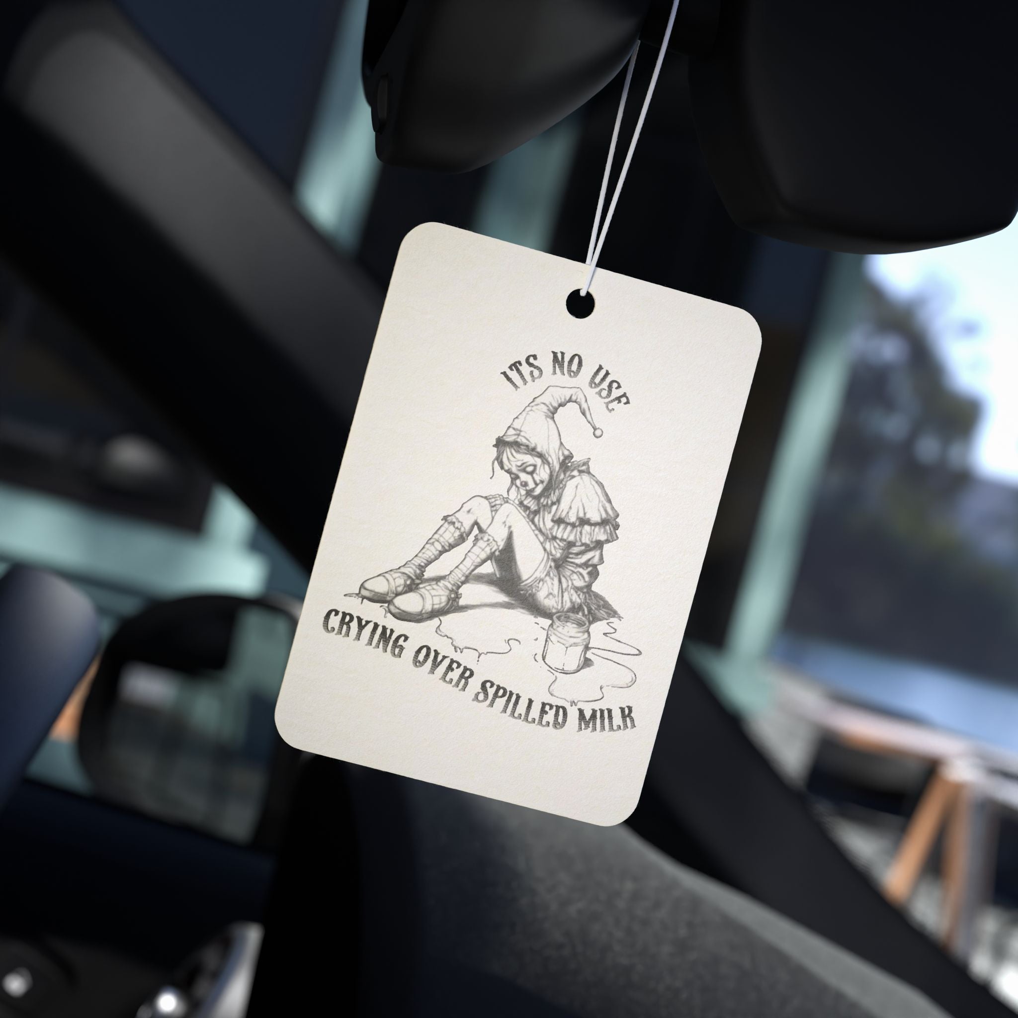 Fear of Clowns Car Air Freshener