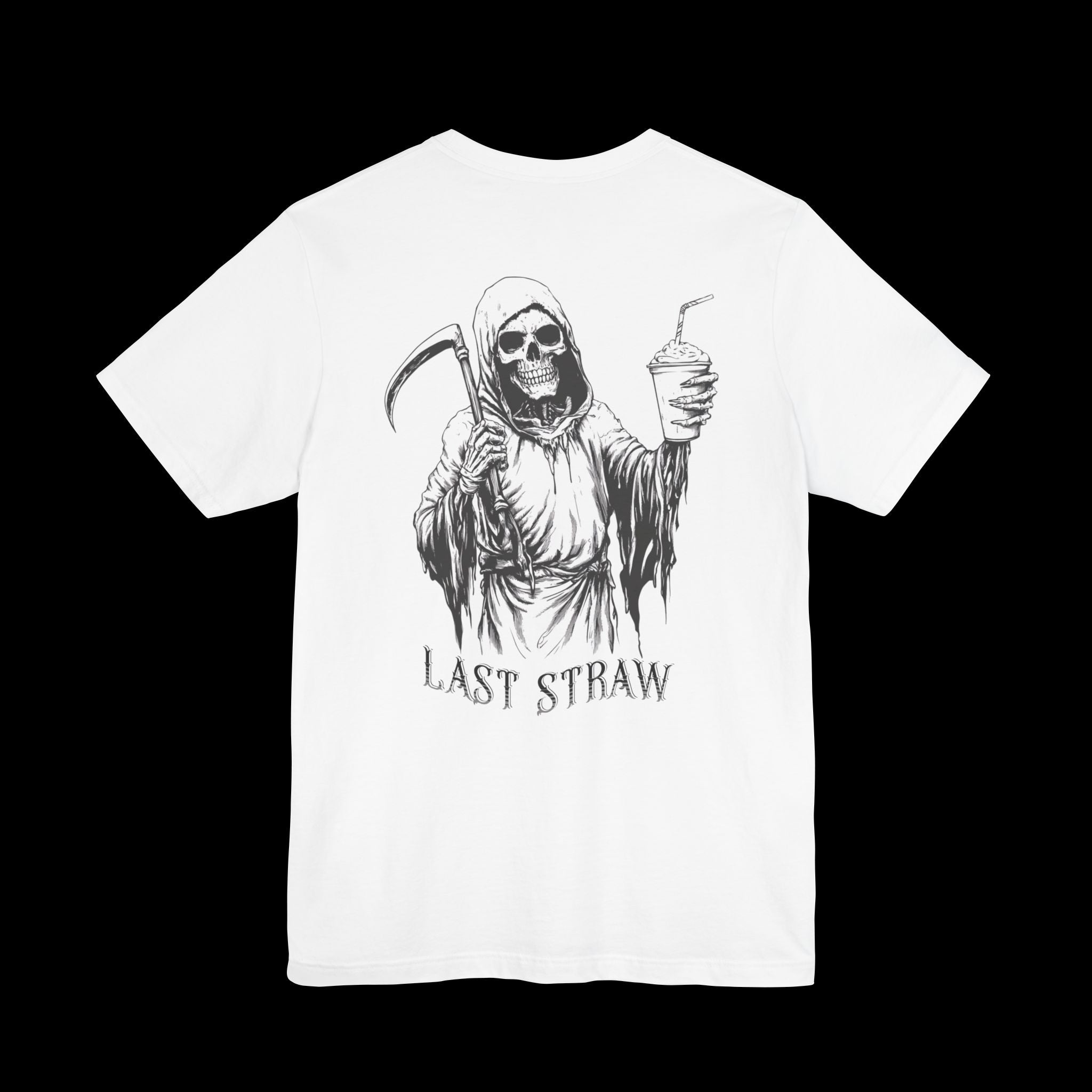 Last Straw — Fear of Death Short Sleeve Back Graphic Tee