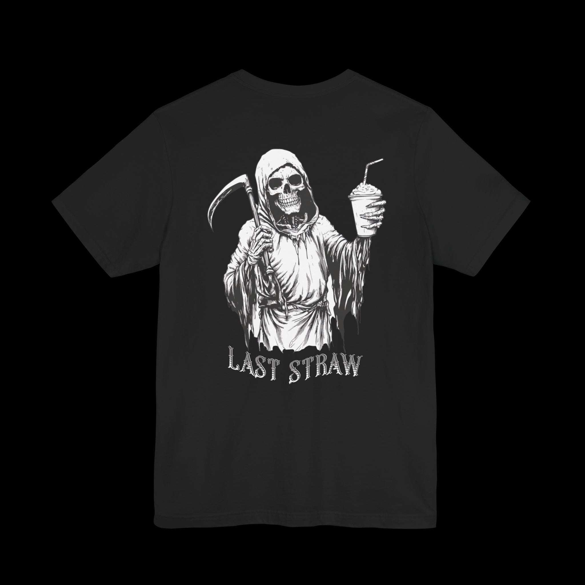 Last Straw — Fear of Death Short Sleeve Back Graphic Tee